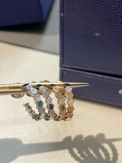 [Kincade Jewelrys] Bague creuse en forme de trèfle à quatre feuilles