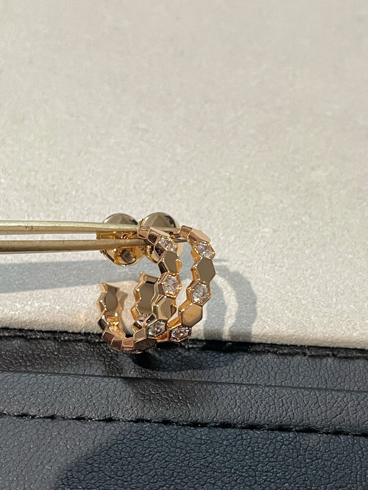 [Kincade Jewelrys] Bague creuse en forme de trèfle à quatre feuilles