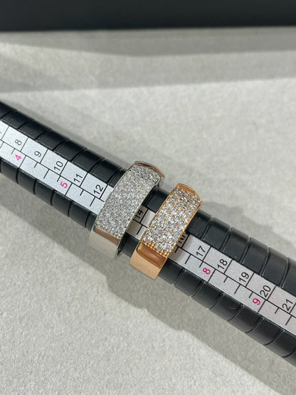 [Kincade Jewelrys] BAGUE PAVÉE DE DIAMANTS LIENS EVIDENCE