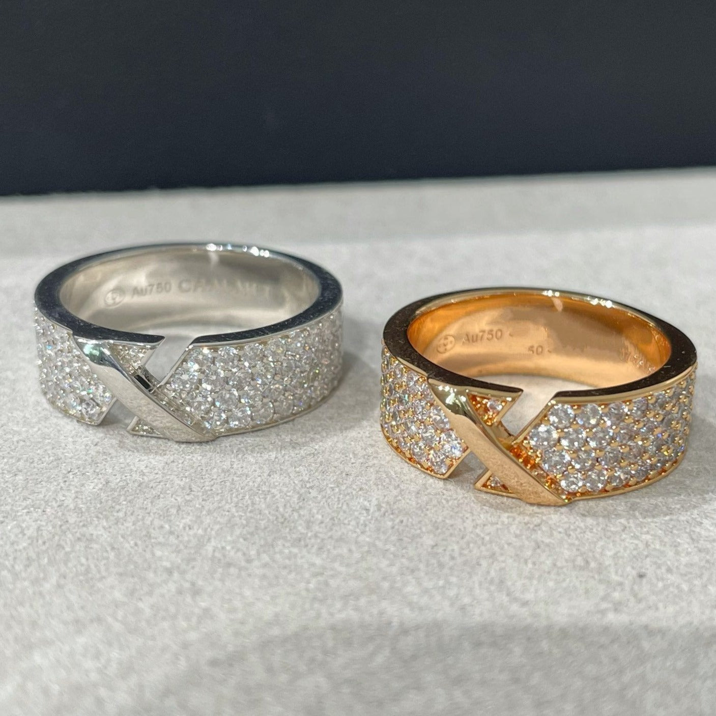 [Kincade Jewelrys] BAGUE PAVÉE DE DIAMANTS LIENS EVIDENCE