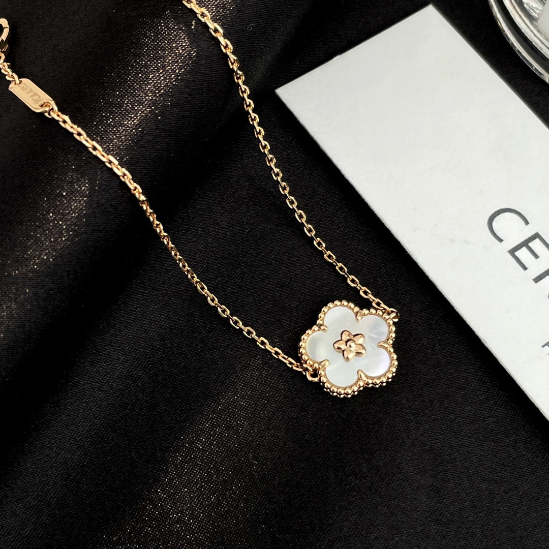 [Kincade Jewelrys]LUCKY SPRING ROSE GOLD MOP BRACELET