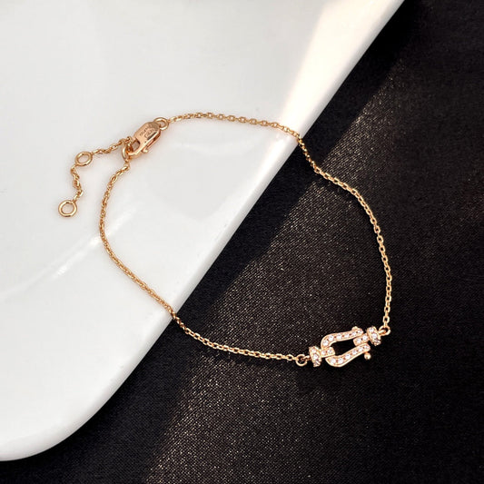 [Joyas Kincade]Pulsera de cadena pequeña Force 10