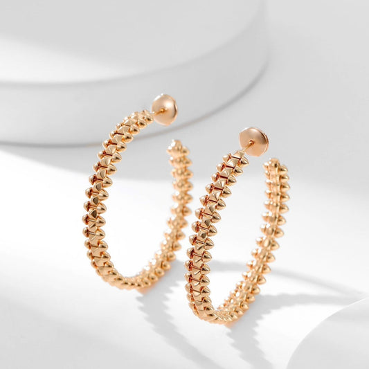 [Kincade Jewelrys]Boucles d'oreilles créoles CLASH 