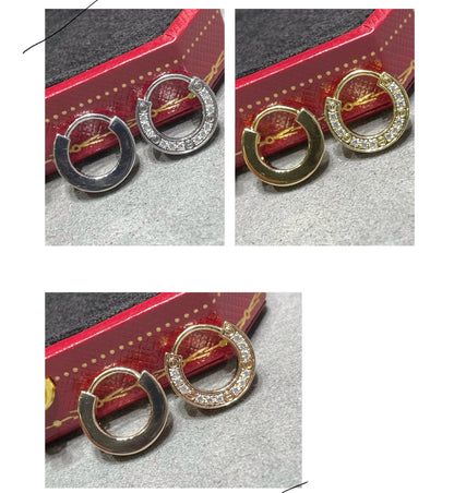 [Kincade Jewelrys]Boucles d'oreilles Love Diamond