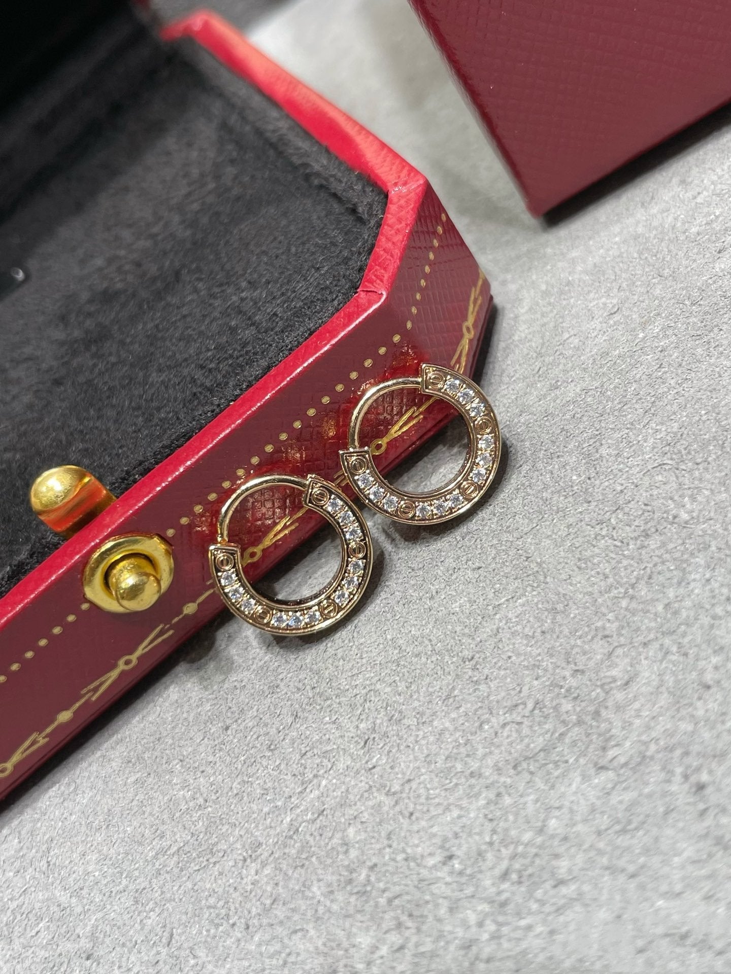 [Kincade Jewelrys]Boucles d'oreilles Love Diamond