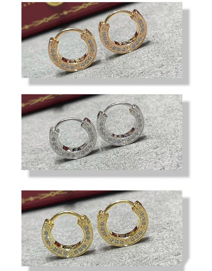 [Kincade Jewelrys]Boucles d'oreilles Love Diamond
