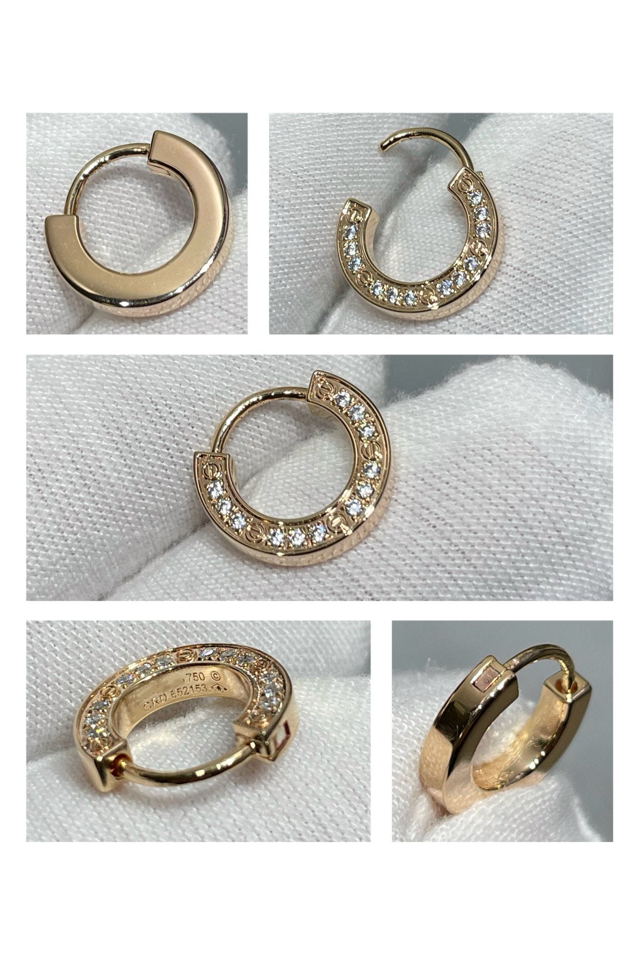 [Kincade Jewelrys]Boucles d'oreilles Love Diamond