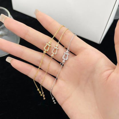 [Kincade Jewelrys] FORCE 10 BOUCLE DIAMANT MINI MODÈLE CHAÎNE À MAILLONS