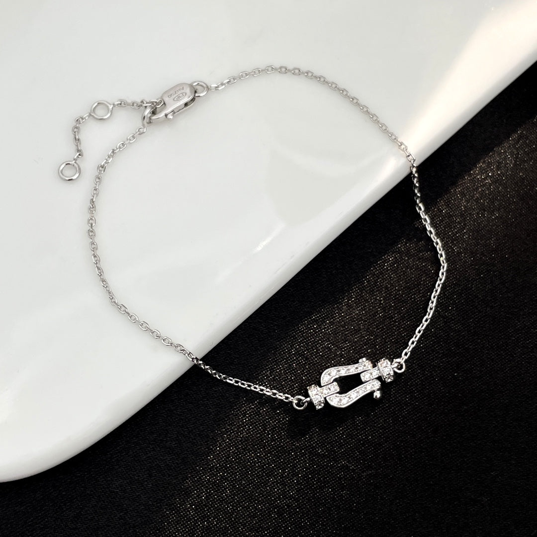 [Kincade Jewelrys] FORCE 10 BOUCLE DIAMANT MINI MODÈLE CHAÎNE À MAILLONS