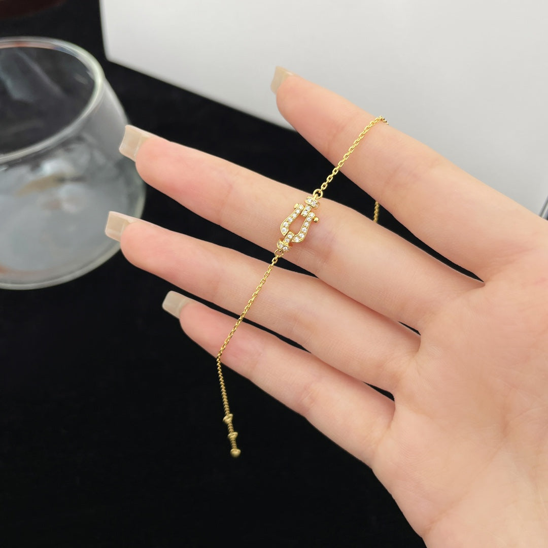 [Kincade Jewelrys] FORCE 10 BOUCLE DIAMANT MINI MODÈLE CHAÎNE À MAILLONS
