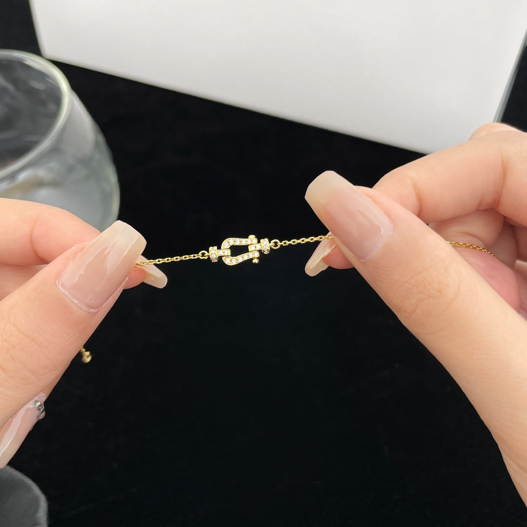 [Kincade Jewelrys] FORCE 10 BOUCLE DIAMANT MINI MODÈLE CHAÎNE À MAILLONS