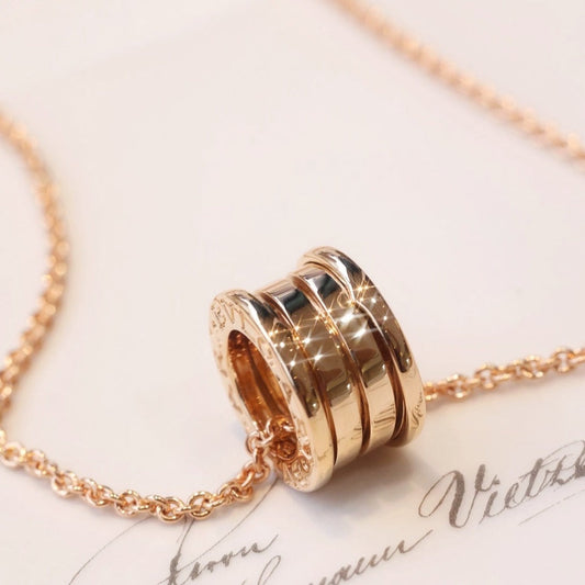 [Kincade Jewelrys] Collier en or rose Zéro 1