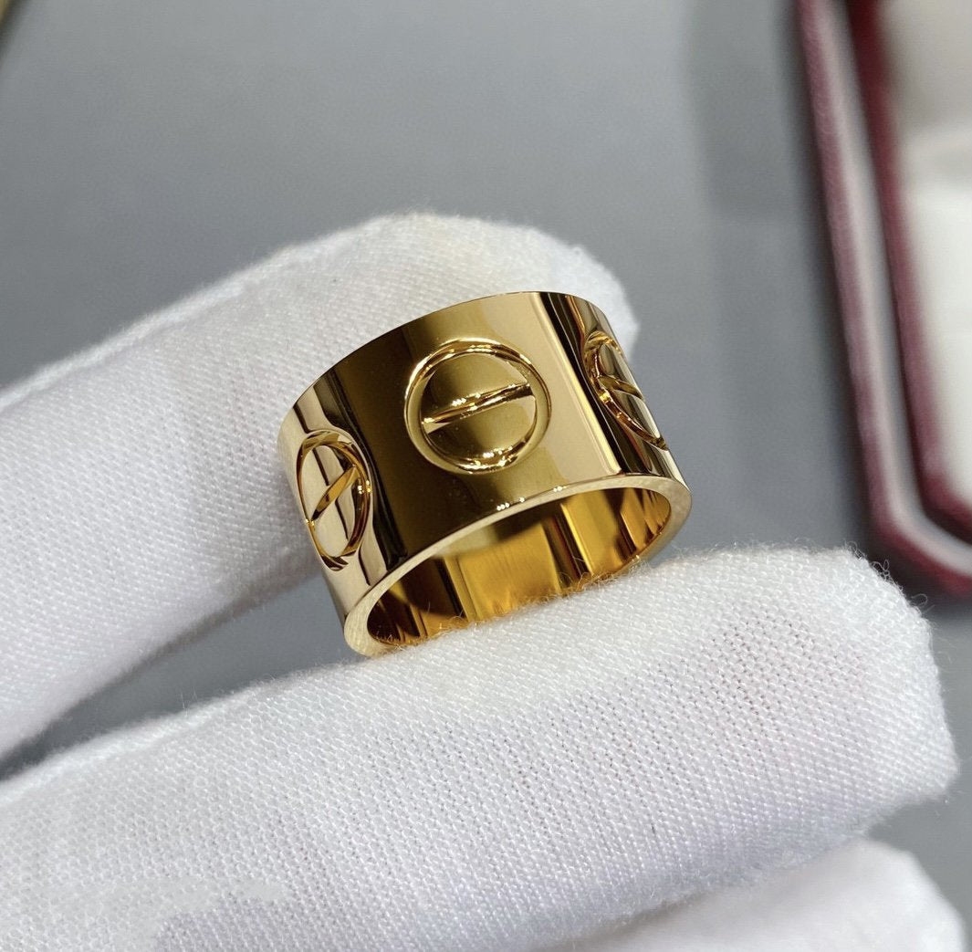[Kincade Jewelrys] GRANDE BAGUE LOVE 11 MM