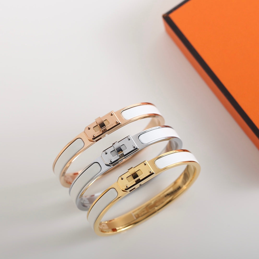 [Bijoux Kincade] BRACELET HM KELLY BLANC
