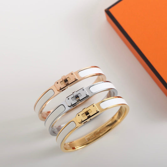 [Bijoux Kincade] BRACELET HM KELLY BLANC