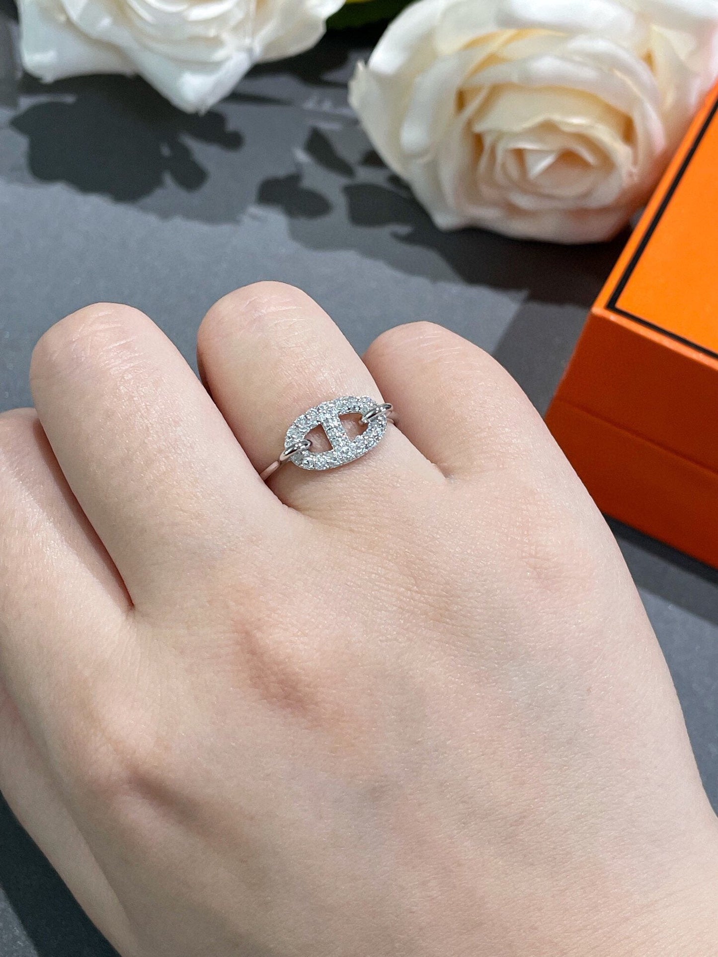 [Kincade Jewelrys] BAGUE RONDE PETITE DIAMANT