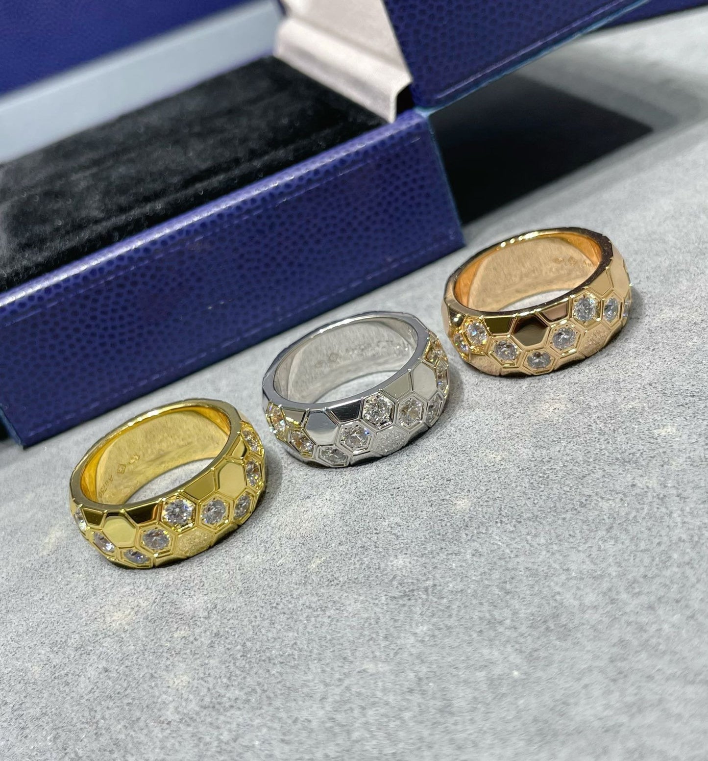 [Kincade Jewelrys] GRANDE BAGUE BEE LOVE DIAMANT 
