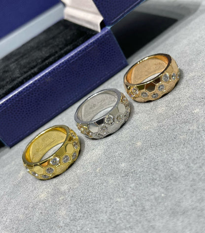 [Kincade Jewelrys] GRANDE BAGUE BEE LOVE DIAMANT 