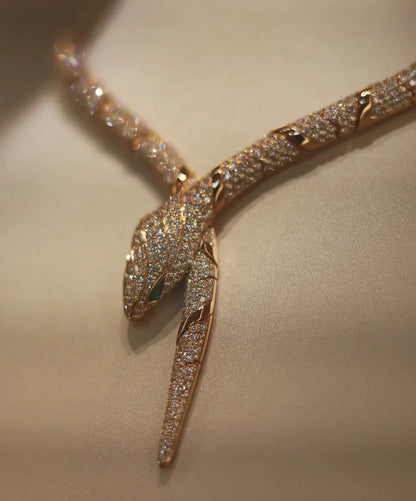 [Kincade Jewelry] COLLIER SERPENTI EN OR HAUTE COUTURE 