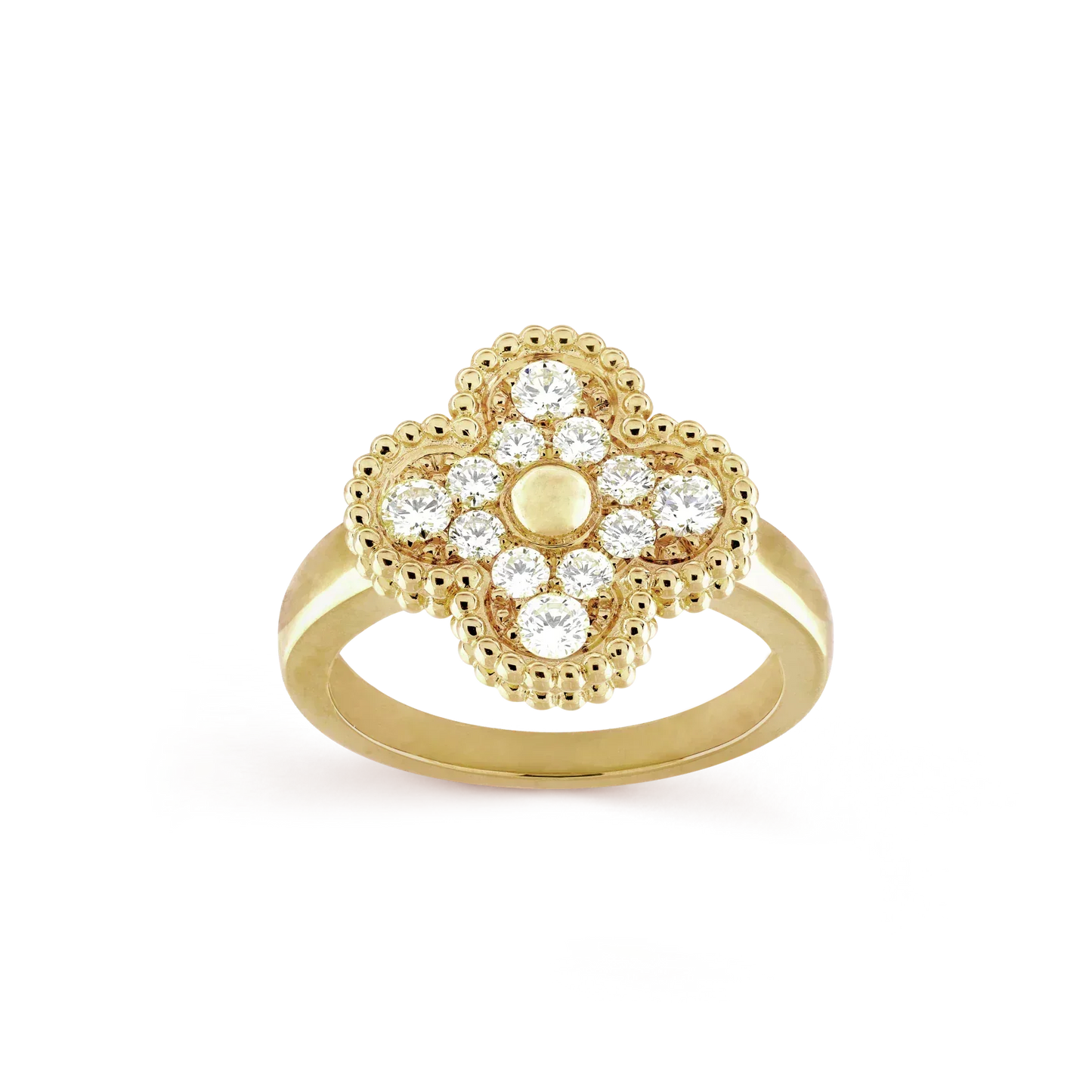 [Kincade Jewelrys]CLOVER DIAMOND RING