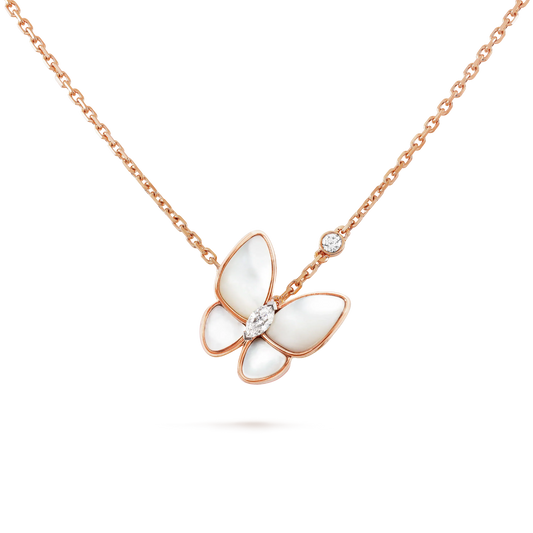 [Kincade Jewelrys] COLLIER PAPILLON ET DIAMANT