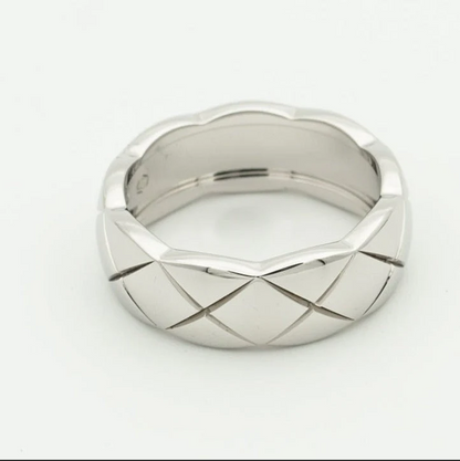 [Kincade Jewelrys] BAGUE CRUSH 6,8 MM ARGENT