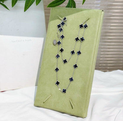 [Kincade Jewelrys] COLLIER À PIERRES BIDE À 20 MOTIFS CLOVER
