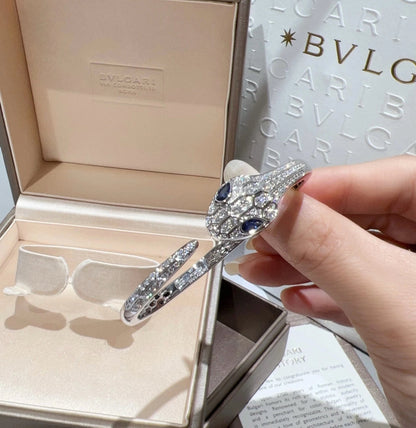 [Kincade Jewelry] BRACELET SERPENTI EN ARGENT HAUTE COUTURE 