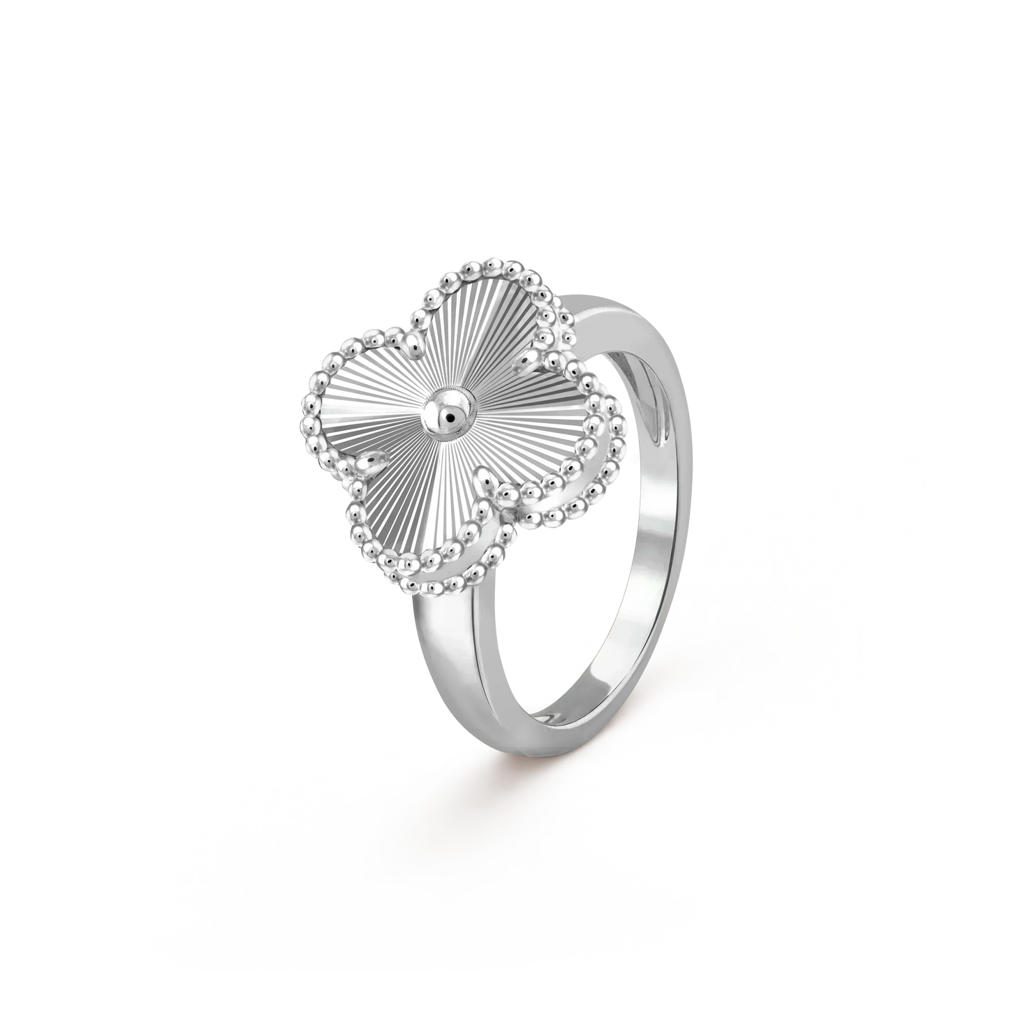 [Kincade Jewelrys] BAGUE EN ARGENT TRÈFLE