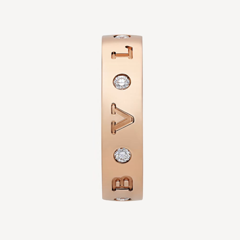 [Kincade Jewelrys] ZERO 1 ESSENTIAL BAGUE EN OR ROSE AVEC DIAMANTS