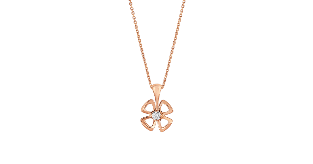 [Kincade Jewelrys]FIOREVER NECKLACE DIAMOND CENTER