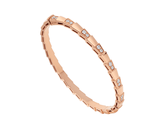 [Kincade Jewelrys] BRACELET SERPENTI OR ROSE DIAMANT