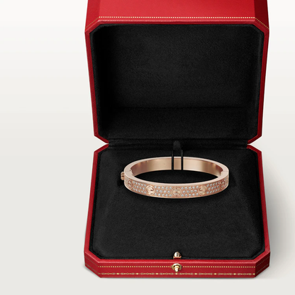 [Kincade Jewelrys] Bracelet Love 6,1 mm pavé de diamants 