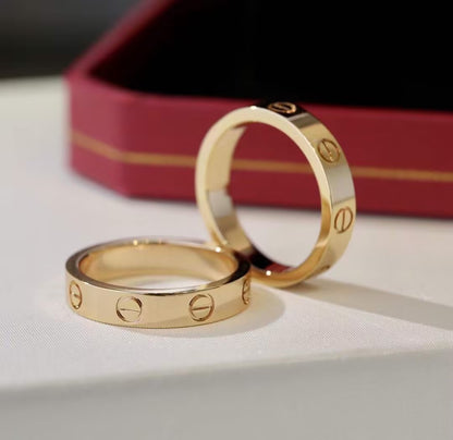 [Kincade Jewelrys]LOVE RING 4MM