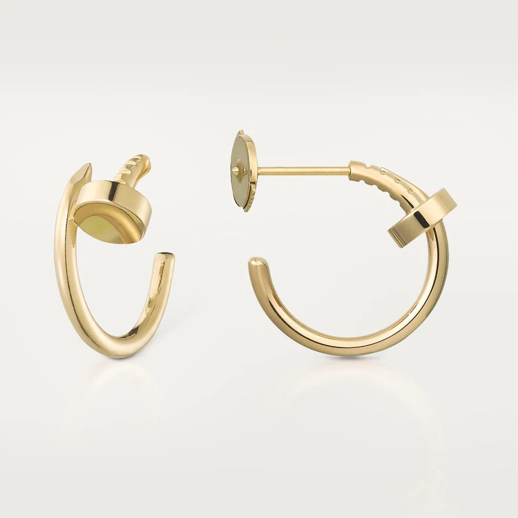 [Kincade Jewelrys]Boucles d'oreilles JUSTE en or 