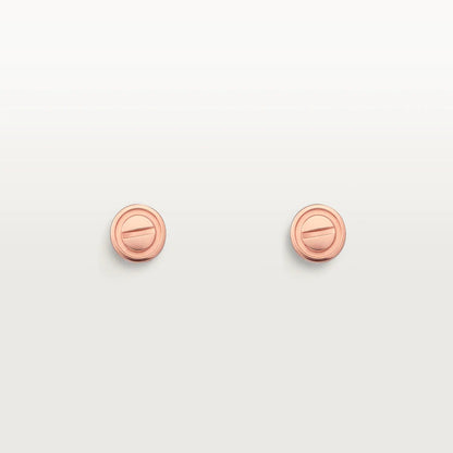 [Kincade Jewelrys]Boucles d'oreilles Love en or rose 10 mm