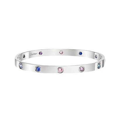 [Kincade Jewelrys]2026 RAINBOW LOVE BRACELET 6.1MM 10 DIAMONDS
