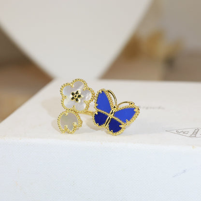 [Kincade Jewelrys] LUCKY BLUE BUTTERFLY  RING