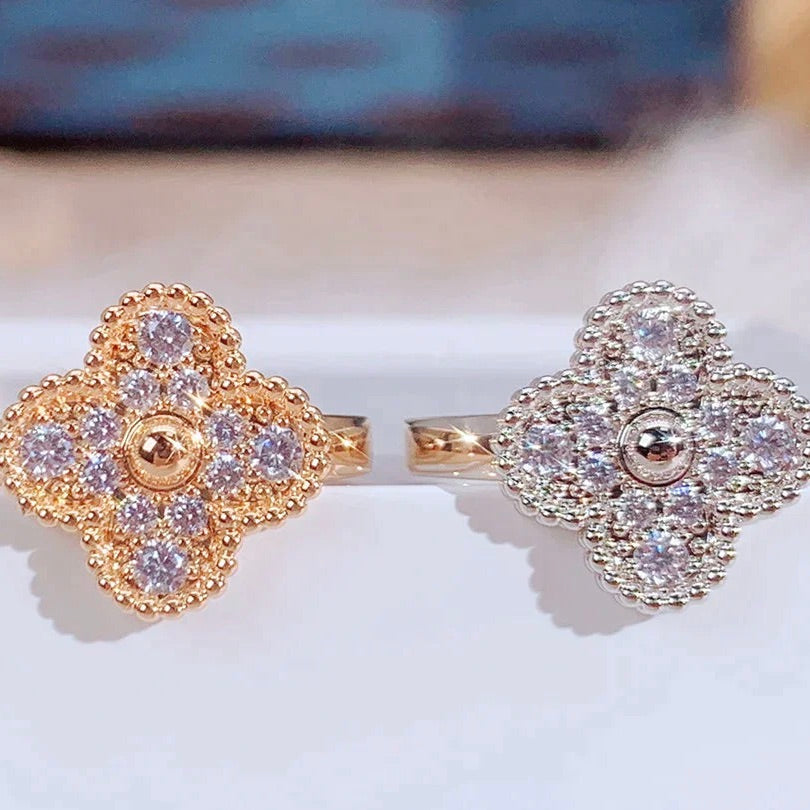[Kincade Jewelrys]CLOVER DIAMOND RING