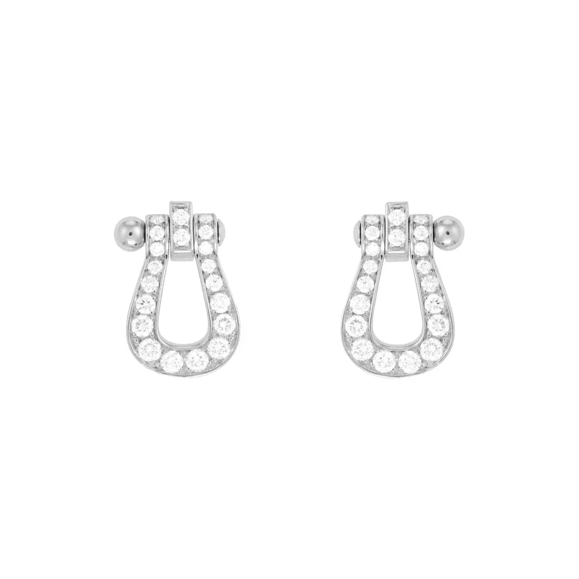 [Kincade Jewelrys]Boucles d'oreilles à tige entièrement en diamant FORCE 10, modèle mini