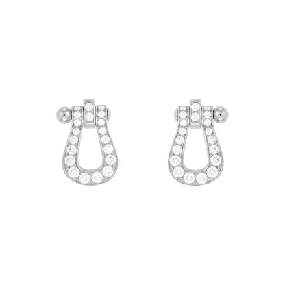 [Kincade Jewelrys]Boucles d'oreilles à tige entièrement en diamant FORCE 10, modèle mini