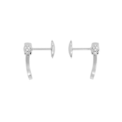 [Kincade Jewelrys]Boucles d'oreilles à tige entièrement en diamant FORCE 10, modèle mini