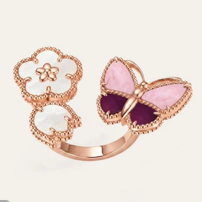 [Kincade Jewelrys]26 NEW CLOVER LUCKY LIGHT PURPLE SET