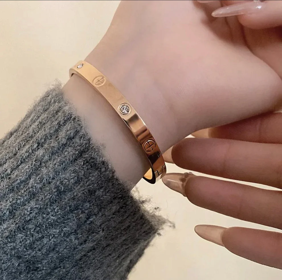 [Kincade Jewelrys]2026 RAINBOW LOVE BRACELET 6.1MM 10 DIAMONDS