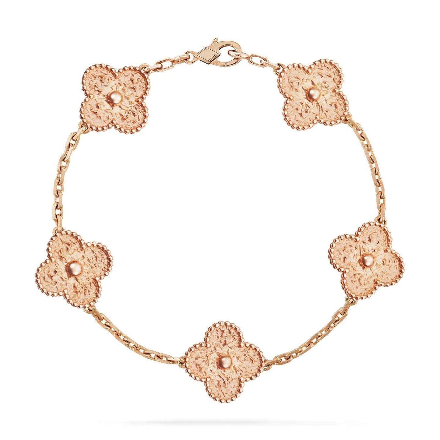 [Kincade Jewelrys] Bracelet bronzant à 5 motifs Clover 