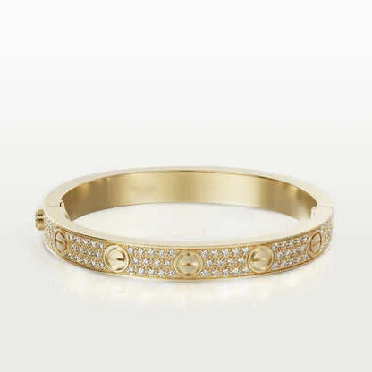 [Kincade Jewelrys] Bracelet Love 6,1 mm pavé de diamants 