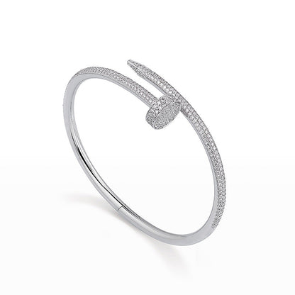 [Kincade Jewelrys] JUSTE BRACELET 3,5 MM TOUT DIAMANTS