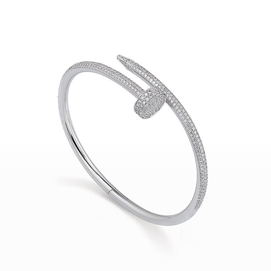 [Kincade Jewelrys] JUSTE BRACELET 3,5 MM TOUT DIAMANTS