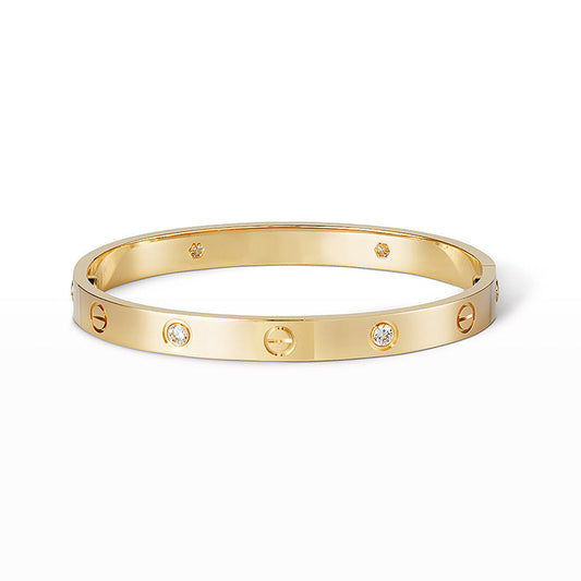 [Kincade Jewelrys] Bracelet Love 6,1 mm 4 diamants 