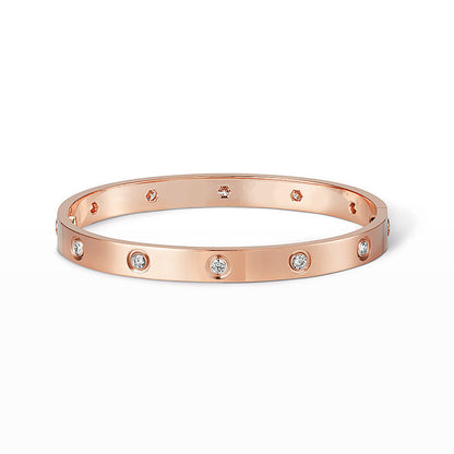 [Kincade Jewelrys] Bracelet Love 6,1 mm 10 diamants